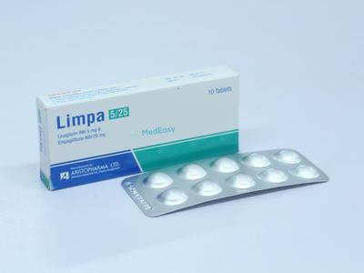 Limpa 25 mg+5 mg Tablet