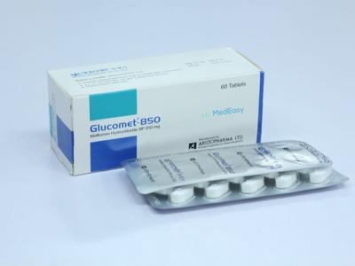 Glucomet 850 mg Tablet