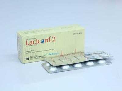 Lacicard 2 mg Tablet
