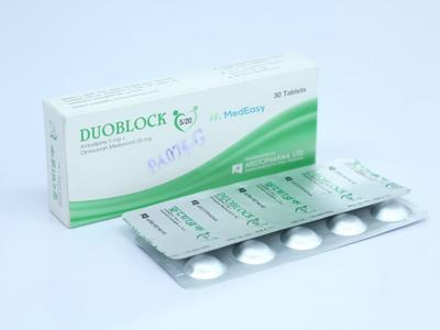 Duoblock 5 mg+20 mg Tablet