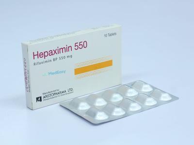Hepaximin 550 mg Tablet