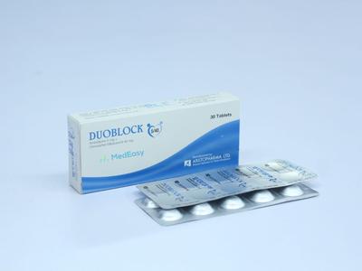 Duoblock 5 mg+40 mg Tablet