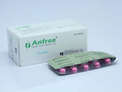 Anfree 0.5 mg+10 mg Tablet