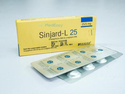Sinjard-L 25 mg+5 mg Tablet