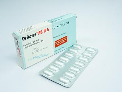 Co-Diovan 160 mg+12.5 mg Tablet