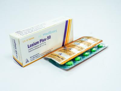 Losium Plus 50 mg+12.5 mg Tablet