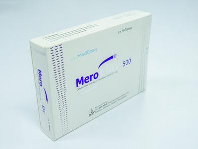 Meroclav 500 mg+125 mg Tablet