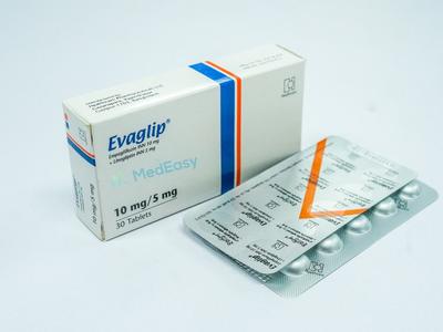Evaglip 10 mg+5 mg Tablet