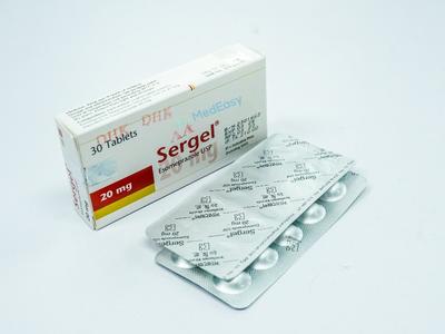 Sergel 20 mg Tablet