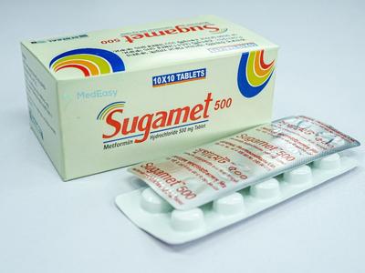 Sugamet 500 mg Tablet