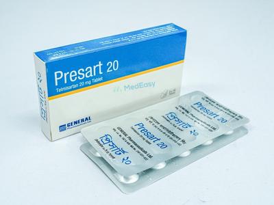 Presart 20 mg Tablet