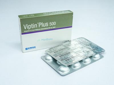 Viptin Plus 50 mg+500 mg Tablet