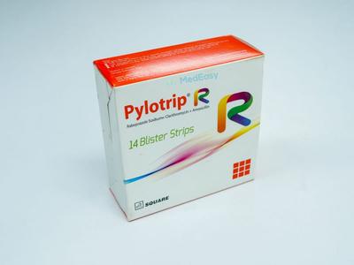 Pylotrip R 20 mg+500 mg+1000 mg Tablet