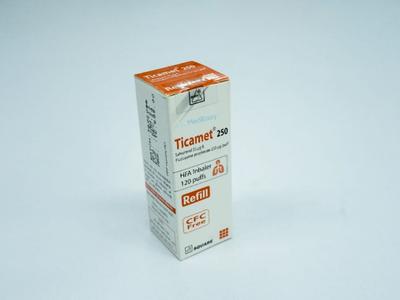 Ticamet 25 mcg + 250 mcg Refill