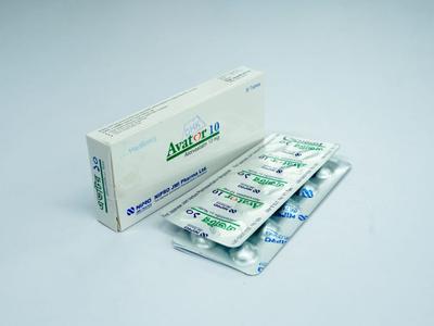 Avator 10 mg Tablet