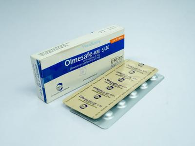 Olmesafe AM 5 mg+20 mg Tablet