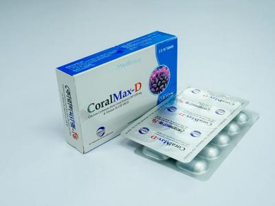 CoralMax-D 500 mg+200 IU Tablet