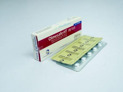 Olmesafe-HT 20 mg+12.5 mg Tablet