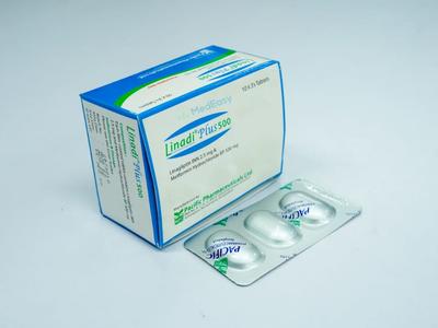 Linadi Plus 2.5 mg+500 mg Tablet