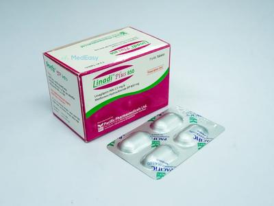 Linadi Plus 2.5 mg+850 mg Tablet