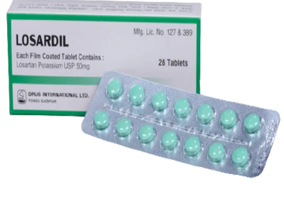 Losardil 50 mg Tablet