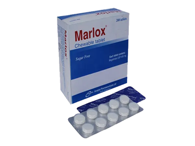 Marlox 400 mg Chewable Tablet
