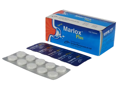 Marlox Plus 480 mg+20 mg Chewable Tablet