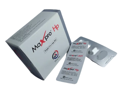 Maxpro Hp 20 mg+1000 mg+500 mg Tablet