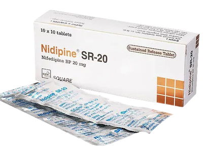 Nidipine SR 20 mg Tablet