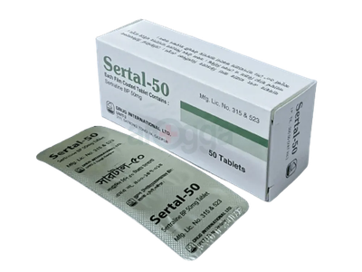 Sertal 50 mg Tablet