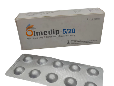 Olmedip 5 mg+20 mg Tablet