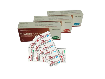 Protide 50 mcg+100 mcg Inhalation Capsule