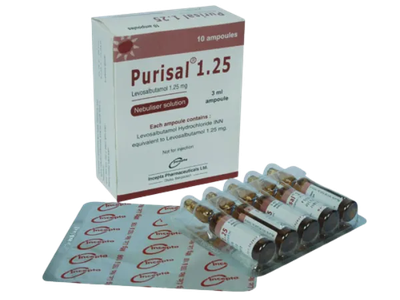 Purisal 1.25 mg/3 ml Nebuliser Solution
