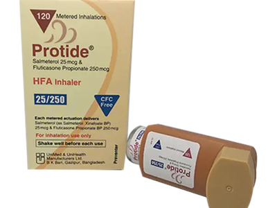 Protide (25 mcg+250 mcg)/puff Inhaler