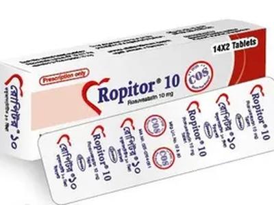 Ropitor 10 mg Tablet