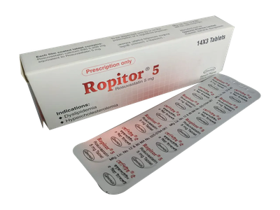 Ropitor 5 mg Tablet