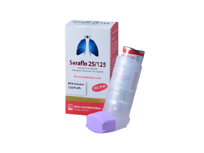 Seraflo (25 mcg+125 mcg)/puff Inhaler