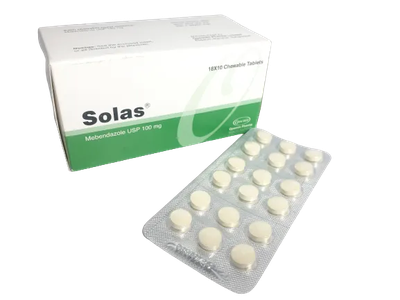 Solas 100 mg Chewable Tablet