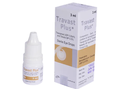 Travast Plus 0.004%+0.5% Ophthalmic Solution
