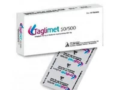Taglimet 50 mg + 500 mg Tablet