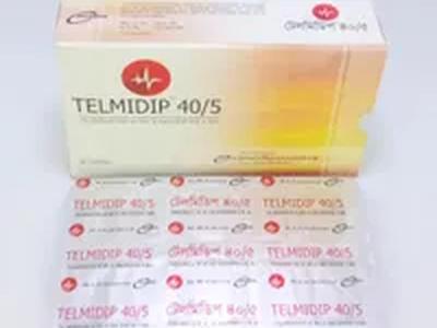 Telmidip 5 mg+40 mg Tablet