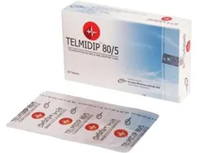 Telmidip 5 mg+80 mg Tablet