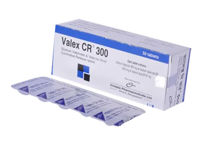 Valex CR 300 mg Tablet