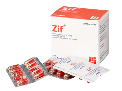 Zif 150 mg+0.5 mg+61.8 mg Capsule