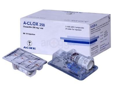 A Clox 250 mg/vial Injection