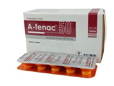 A Fenac 50 mg Tablet