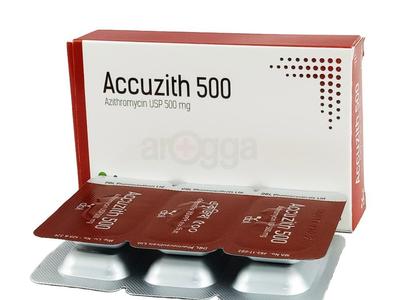 Accuzith 500 500 mg Tablet