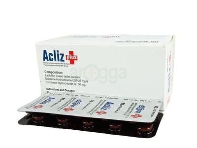 Acliz Plus 25 mg+50 mg Tablet