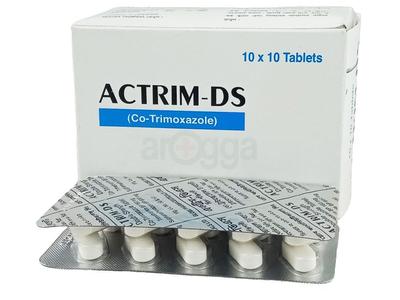 Actrim-DS 800 mg+160 mg Tablet