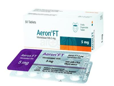 Aeron FT 5 5mg Tablet